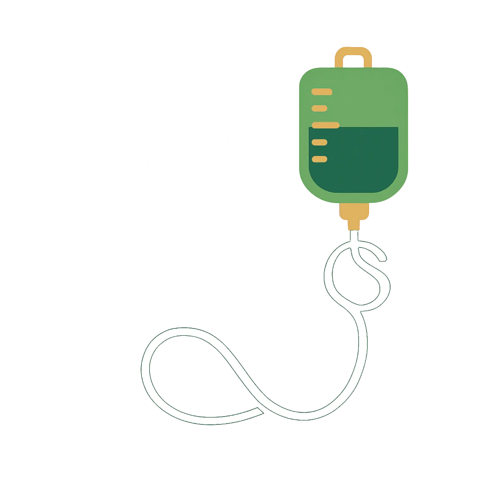 Alternative The IV Station logo design featuring distinct layout and color scheme